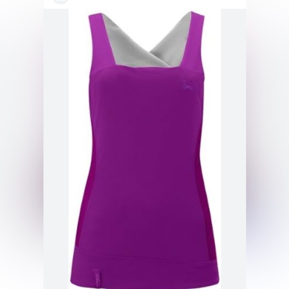 Salomon Whisper II Twinskin tank top in a purple color medium new with tags